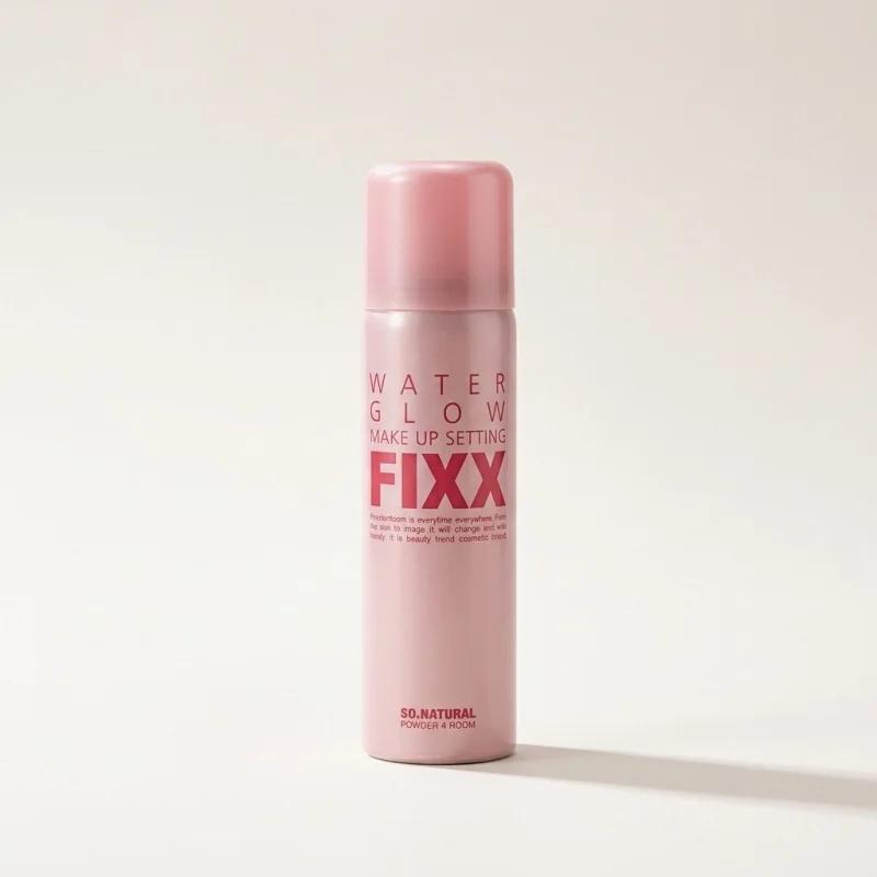 SO NATURAL Water Glow Makeup Setting Fixx 75ml - Hydrating Dewy Finish - Main Image