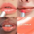 ROMAND Glasting Melting Balm 08 Coralia - Hydrating High-Shine Glossy Lip Tint 3
