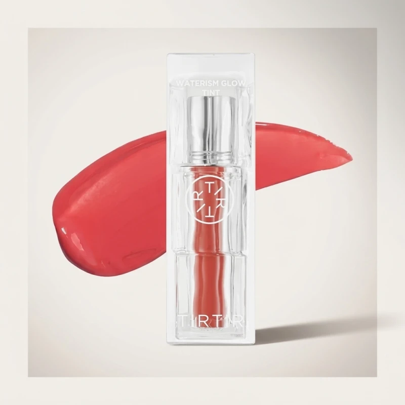TIRTIR Waterism Glow Tint 02 Merry Coral - Hydrating Glossy Lip Stain - Main Image