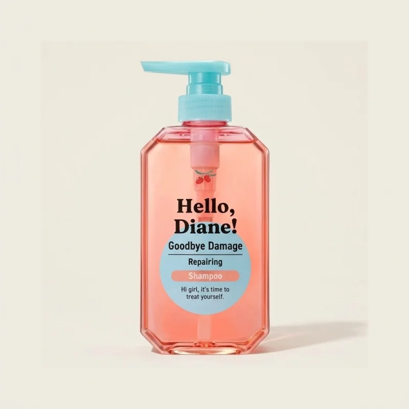 Hello Diane Goodbye Damage Repairing Shampoo 400ml for Dry and Damaged Hair - Main Image