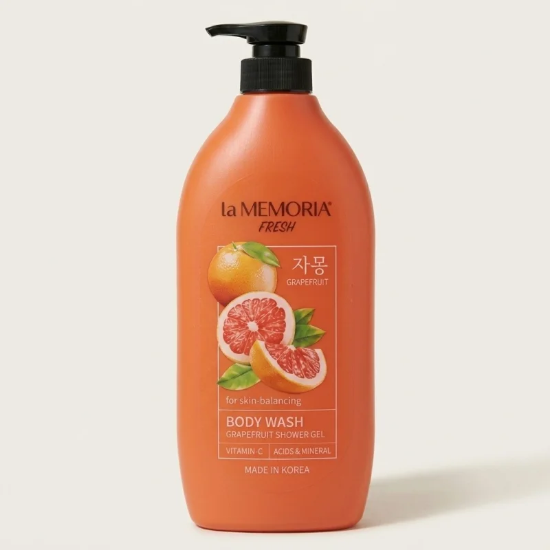 SHOWER MATE Le Memoria Body Wash Fresh Grapefruit 946ml with Vitamin C - Main Image