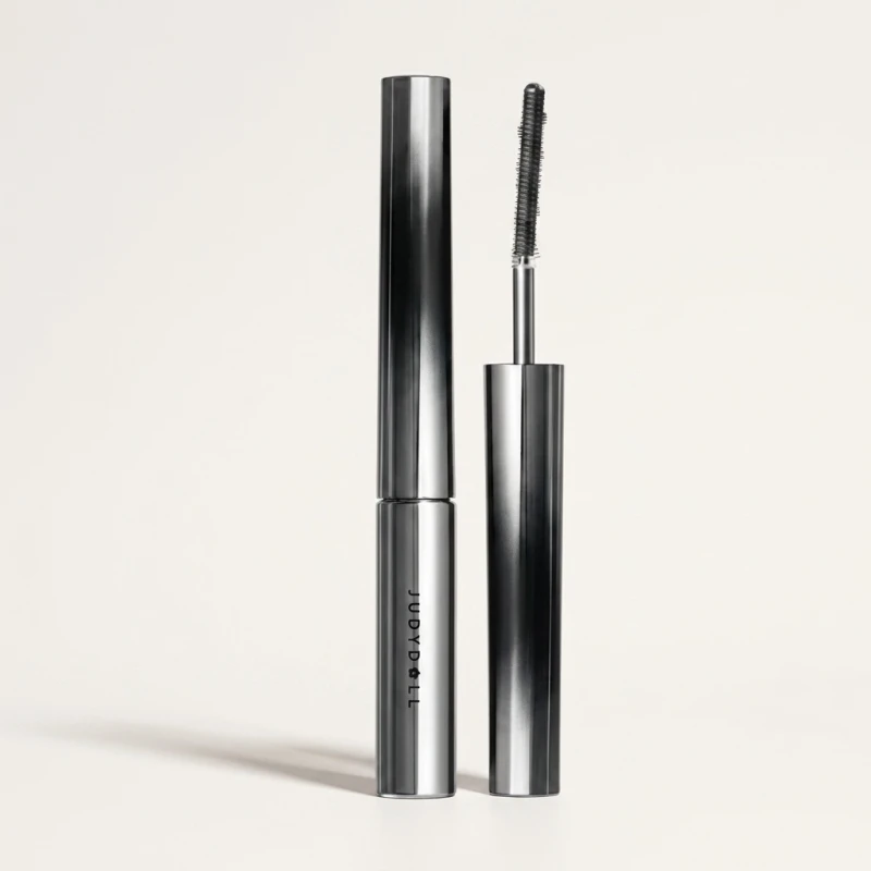 Judydoll Iron Mascara 01 Black - Slim Metal Wand for Defined Curled Lashes - Main Image