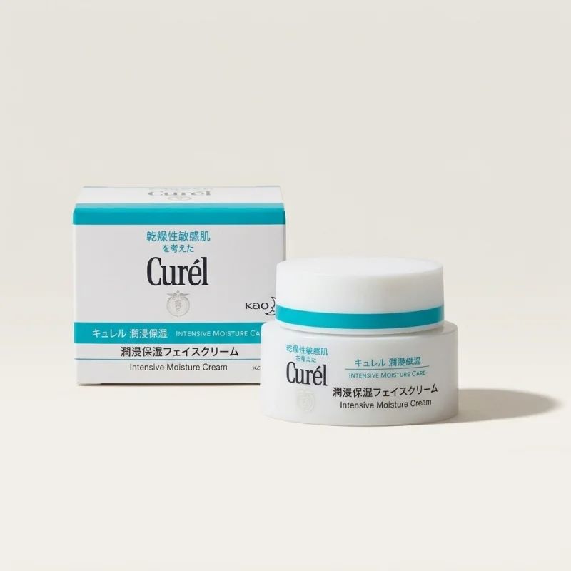 Curél Intensive Moisture Facial Cream for Dry, Sensitive Skin, 40g - Main Image