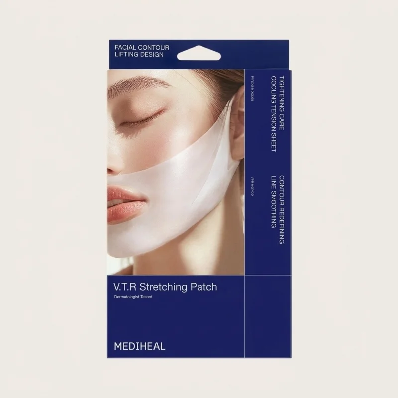 Mediheal VTR Stretching Patch - V-Line Firming Jawline Mask, 4 Count - Main Image