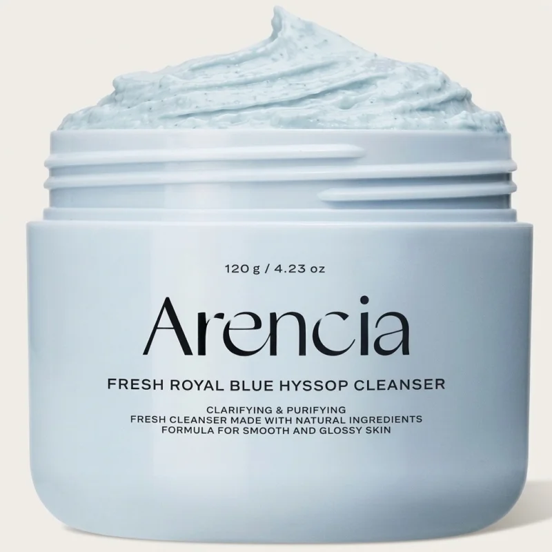 Arencia Fresh Royal Blue Hyssop Cleanser (120g) - Clarifying & Purifying - Main Image