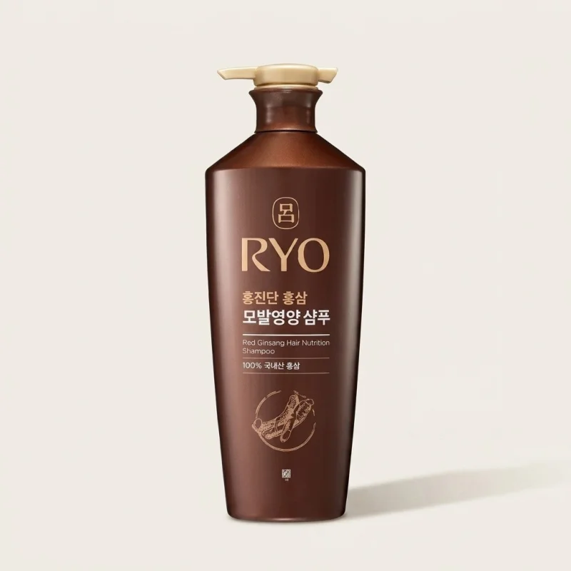 RYO Red Ginseng Hair Nutrition Shampoo 820ml - Strengthening & Scalp Care - Main Image