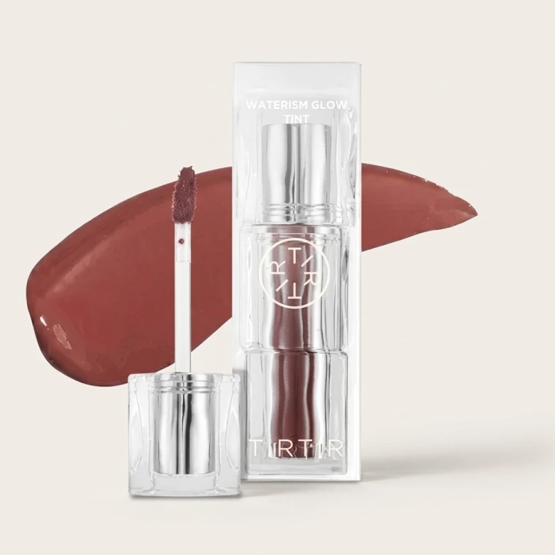 TIRTIR Waterism Glow Tint 05 Scotch Shot - Hydrating Deep Rose Lip Gloss - Main Image