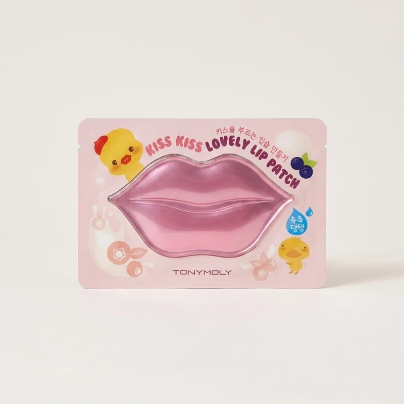 TONYMOLY Kiss Kiss Lovely Lip Patch - Hydrating Hydrogel Lip Mask - Main Image