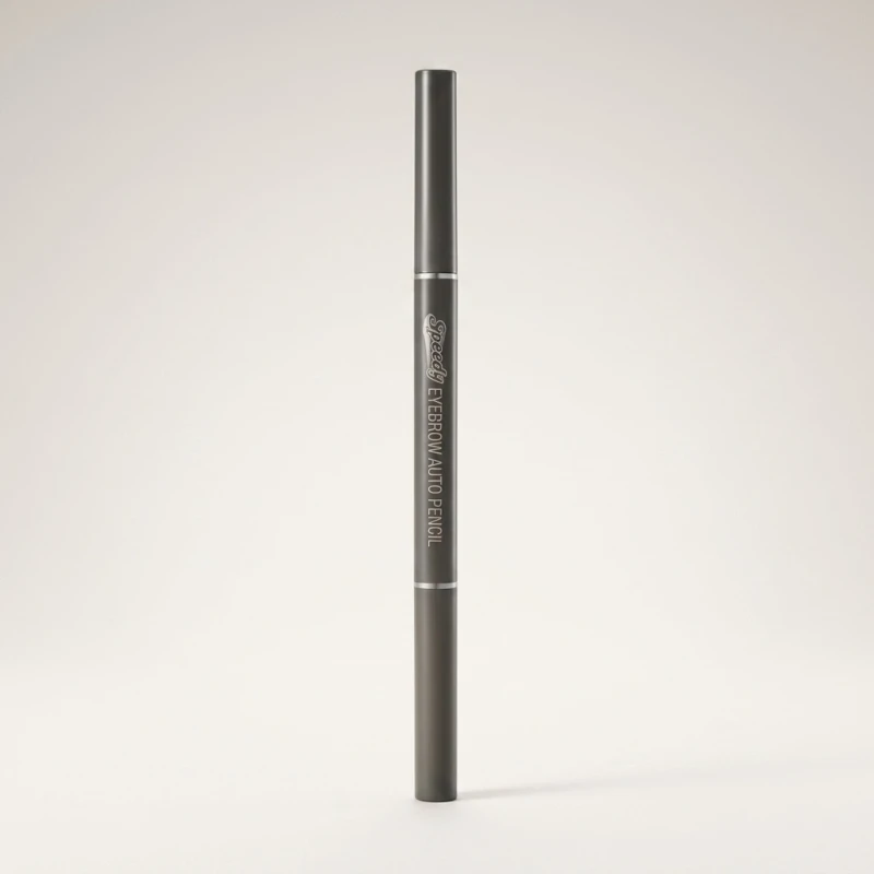 PERIPERA Speedy Eyebrow Auto Pencil 01 Black Brown - Dual-Ended Natural Finish - Main Image