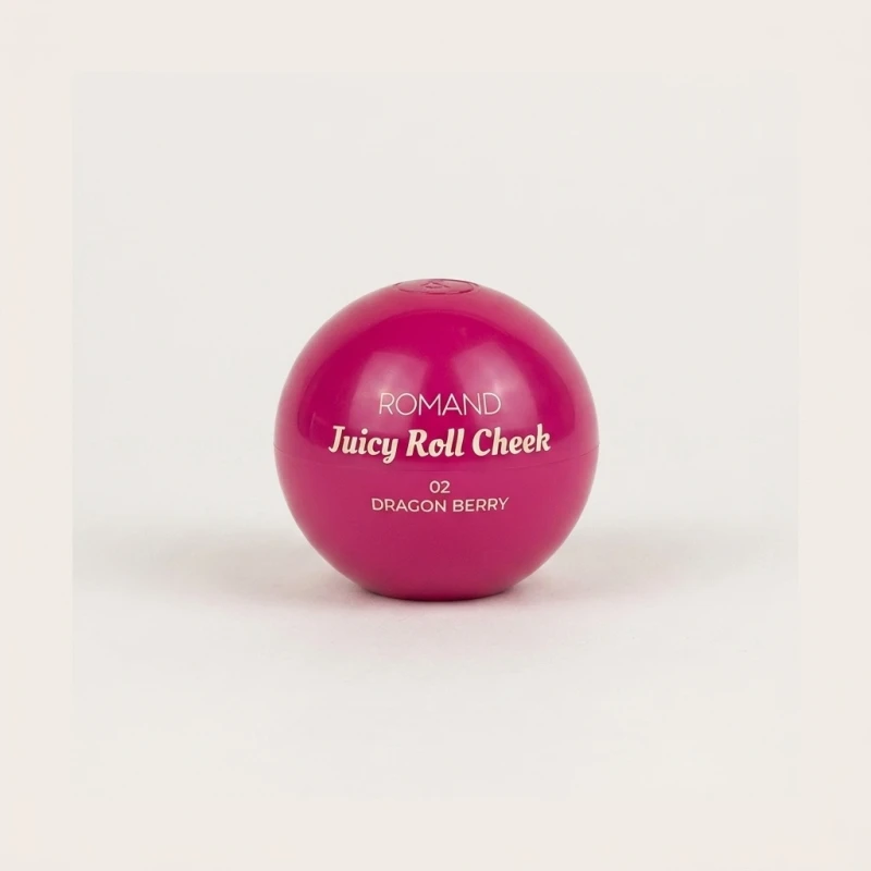 rom&nd Juicy Roll Cheek 02 Dragon Berry - Dewy Cream Blusher - Main Image