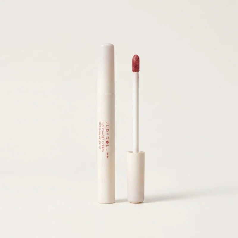 JUDYDOLL Lip Powder Cream N23 Berry - Soft Matte Blurring Liquid Lipstick - Main Image