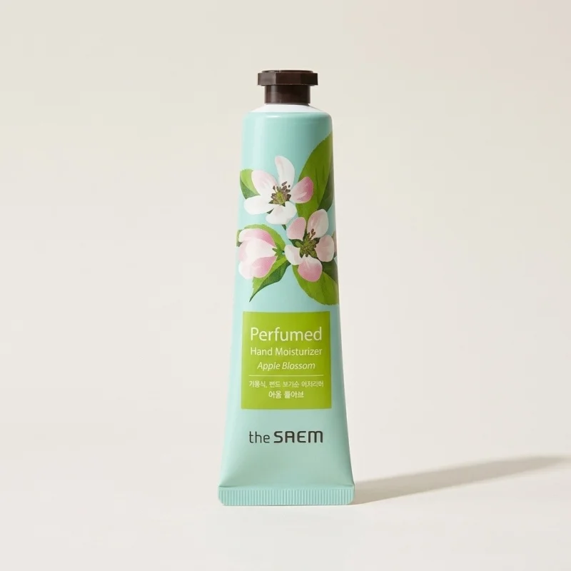 THE SAEM Perfumed Hand Moisturizer Apple Blossom - Nourishing Floral Care - Main Image