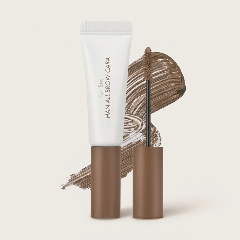 rom&nd Han All Brow Cara 02 Mild Woody - Natural Finish Eyebrow Mascara - Main Image