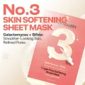 numbuzin No.3 Tingle Pore Softening Sheet Mask with Galactomyces & Bifida (5pk) 4