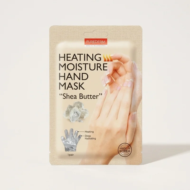 PUREDERM Heating Moisture Hand Mask with Shea Butter, 1 Pair - Main Image