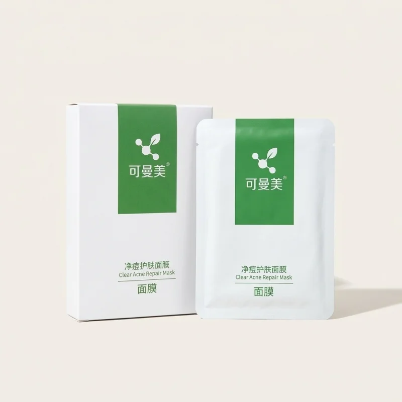 COMFY Clear Fresh Repair Mask (5 Pack) - Soothing Care for Acne-Prone Skin - Main Image