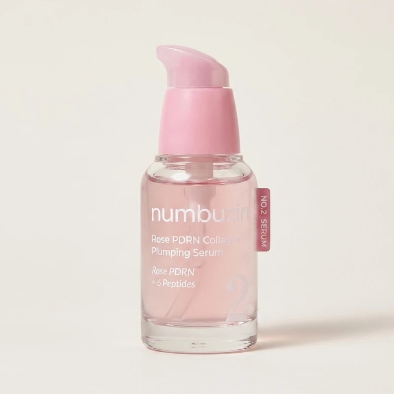 Numbuzin No 2 Rose PDRN Collagen Plumping Serum - Firming & Glow 30ml - Main Image