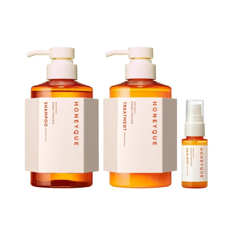 HONEYQUE Deep Repair Hair Care Set - Kinmokusei Osmanthus Limited Edition - Main Image