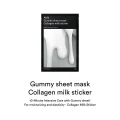 Abib Gummy Sheet Mask Collagen Milk Sticker - Elasticity & Nourishing (10 Pack) 2