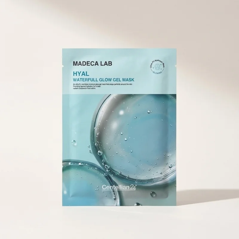 Centellian24 Madeca Lab Hyal Waterfull Glow Gel Mask, 5 Count - Main Image