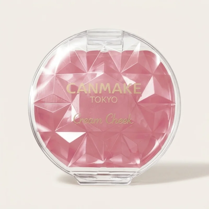 CANMAKE Cream Cheek 23 Cupid Pink — Melting Cream-to-Powder Blush - Main Image