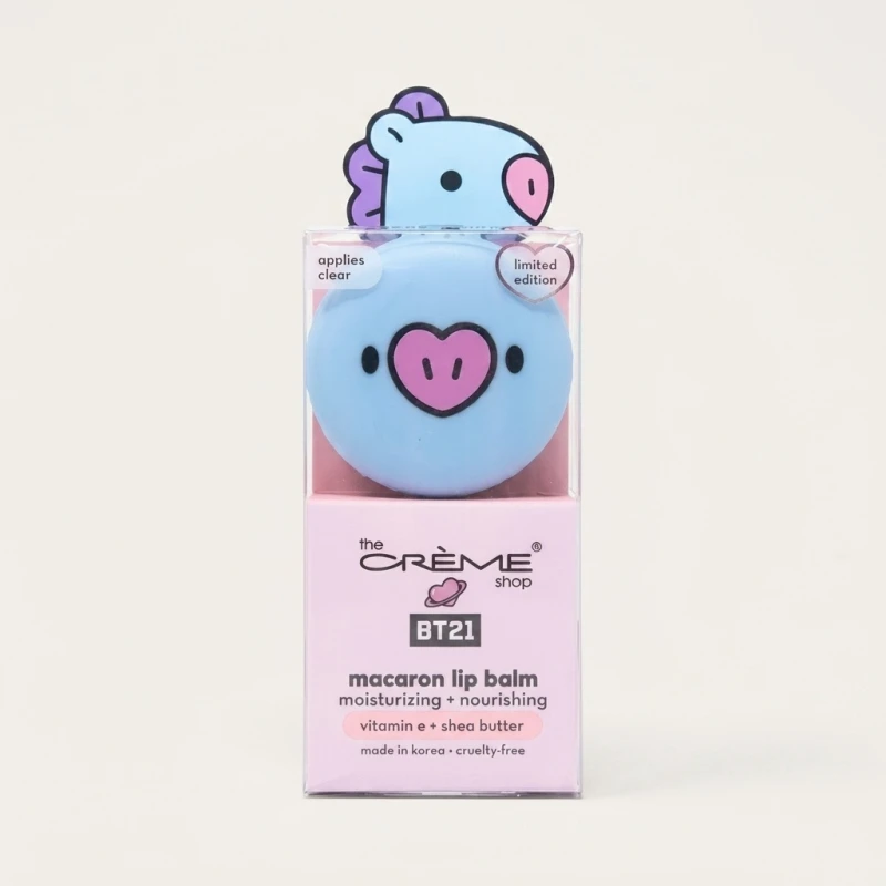 The Crème Shop x BT21 Baby Mang Macaron Lip Balm, Grape Gummy, 0.26 oz - Main Image