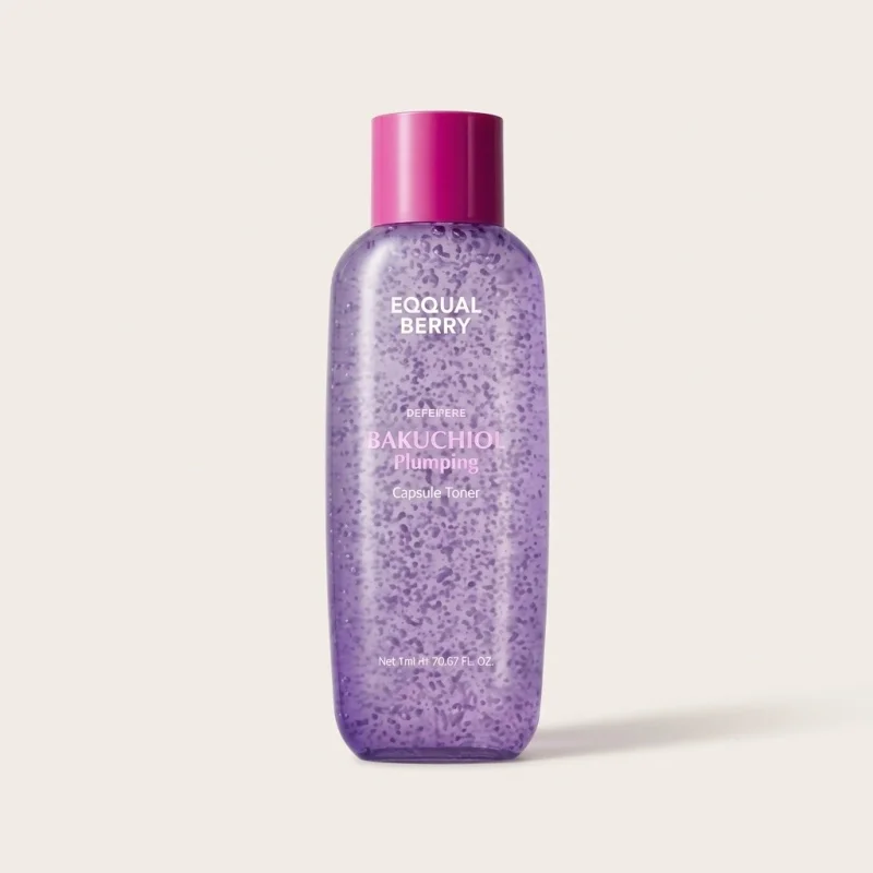 EQQUALBERRY Bakuchiol Plumping Capsule Toner - Gentle Firming Hydration 150ml - Main Image