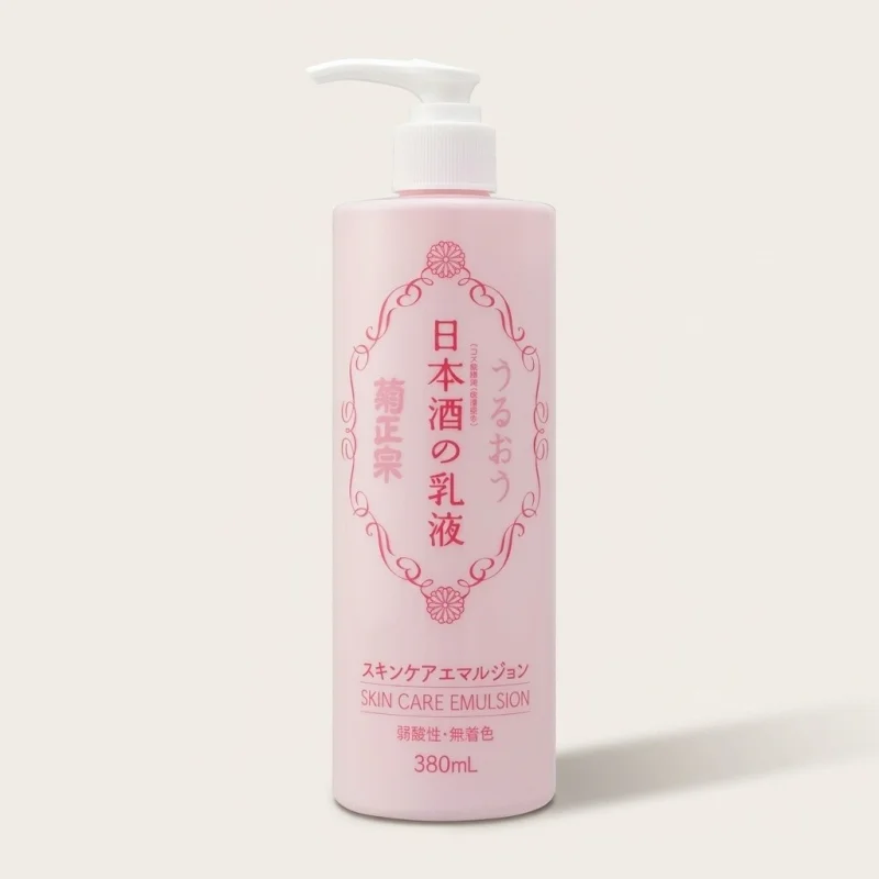 Kikumasamune Japanese Sake Skin Care Milky Emulsion, Hydrating Lotion 380ml - Main Image