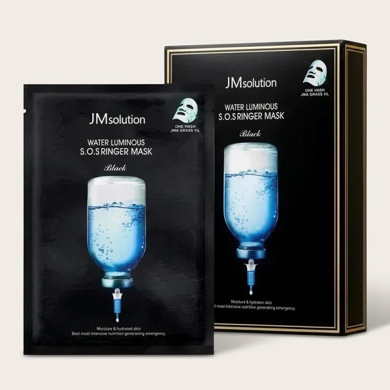 JMsolution Water Luminous S.O.S Ringer Mask, Intensive Hydration, 10 Sheets - Main Image