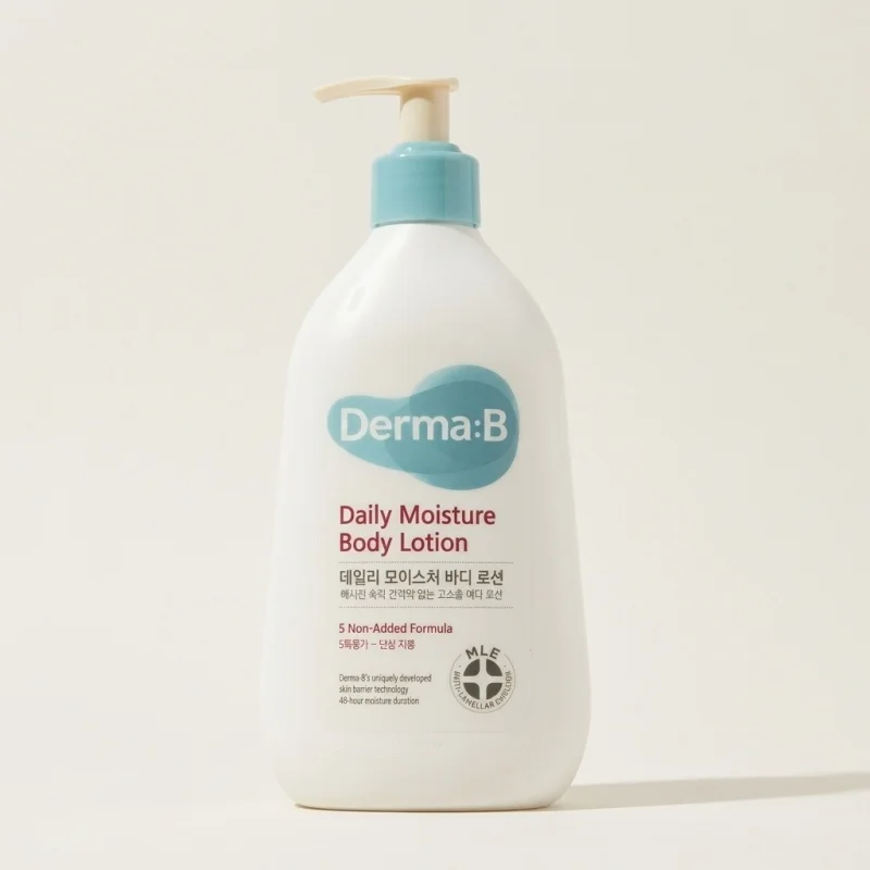 Derma B Daily Moisture Body Lotion 400ml - 48-Hour Hydration for Sensitive Skin - Main Image
