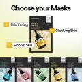 MEDIHEAL Vitamin C Wrapping Serum Mask - Brightening Face Sheets (10 Pack) 2