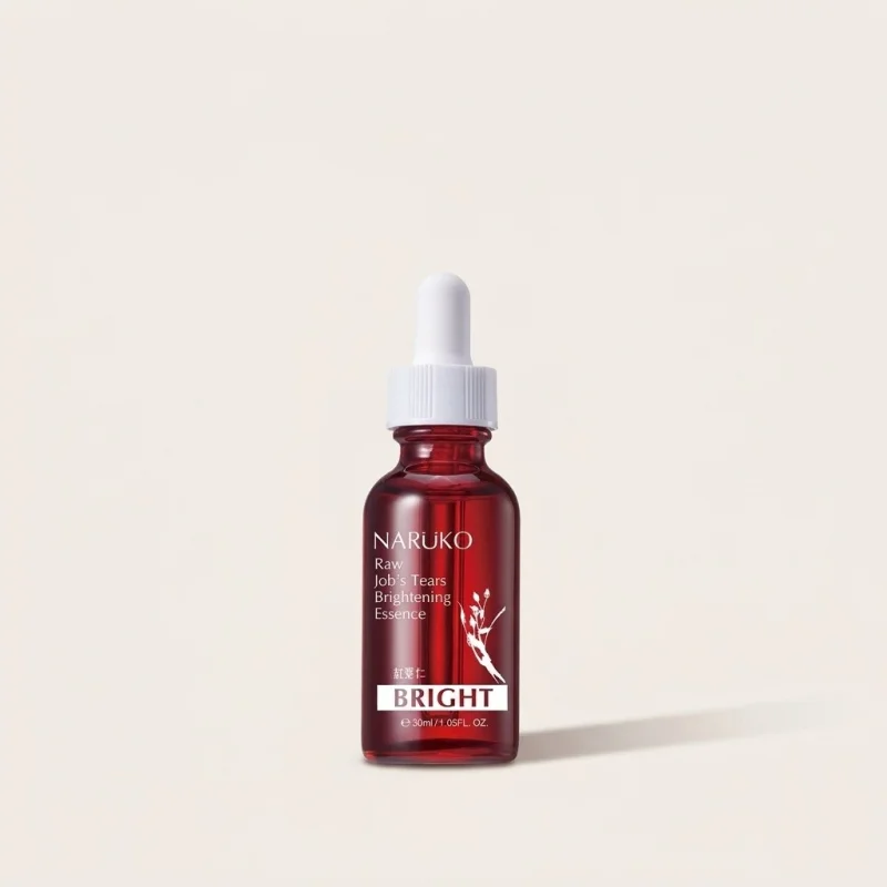 Naruko Raw Job's Tears Brightening Essence 30ml - Radiant Skin & Pore Refining - Main Image