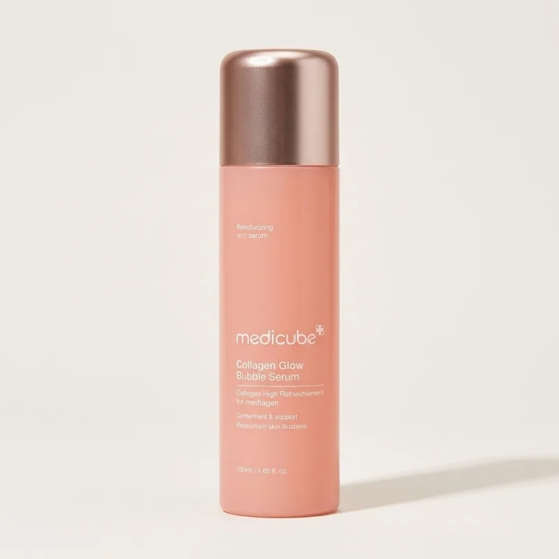 MEDICUBE Collagen Glow Bubble Serum 100ml - Hydrating & Elasticity Foam - Main Image