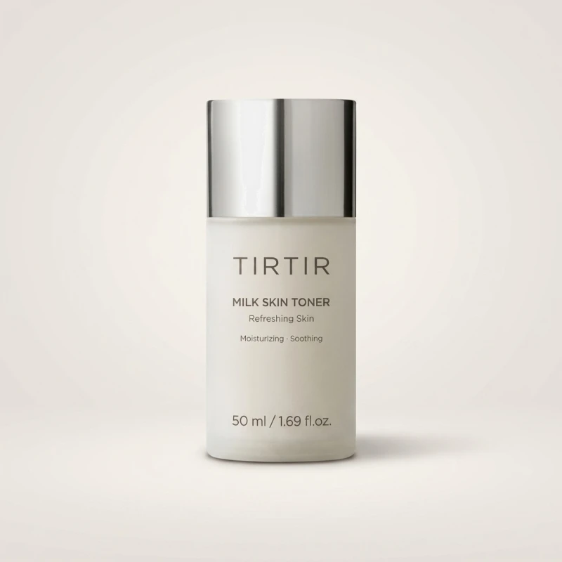 TIRTIR Milk Skin Toner 50ml - Deeply Hydrating & Soothing Milky Formula - Main Image
