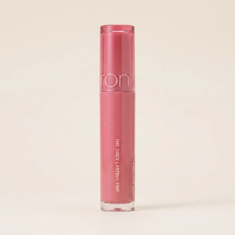 ROMAND The Juicy Lasting Tint 14 Almond Rose - High-Shine Glossy Lip Stain - Main Image