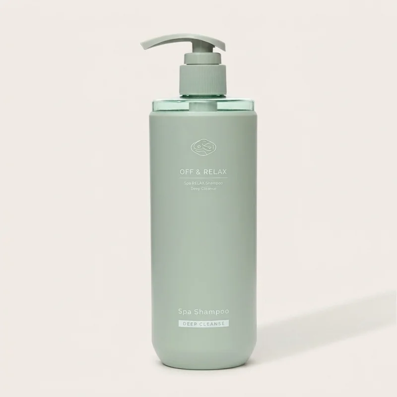 OFF RELAX Spa Shampoo Deep Cleanse 460ml - Scalp Refreshing Formula - Main Image