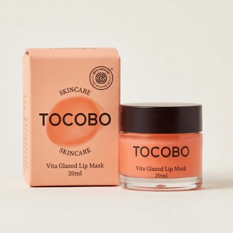 TOCOBO Vita Glazed Lip Mask - Hydrating Vitamin Care for Smooth Lips, 20ml - Main Image