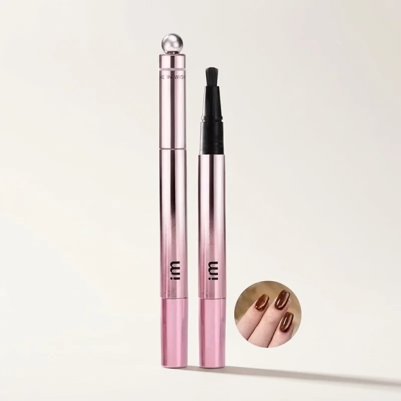 MR WISH Cat Eye Nail Polish Pen, Amber Autumn Leaf Shimmer Gel - Main Image