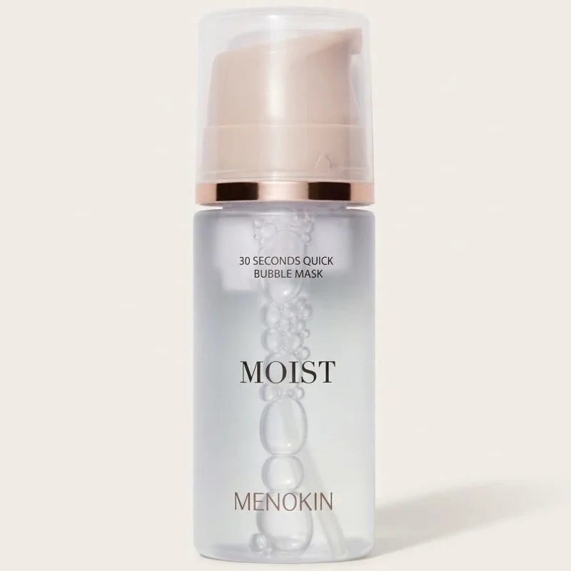 MENOKIN 30 Seconds Quick Bubble Mask Moist 95ml - Rapid Hydrating Foam - Main Image
