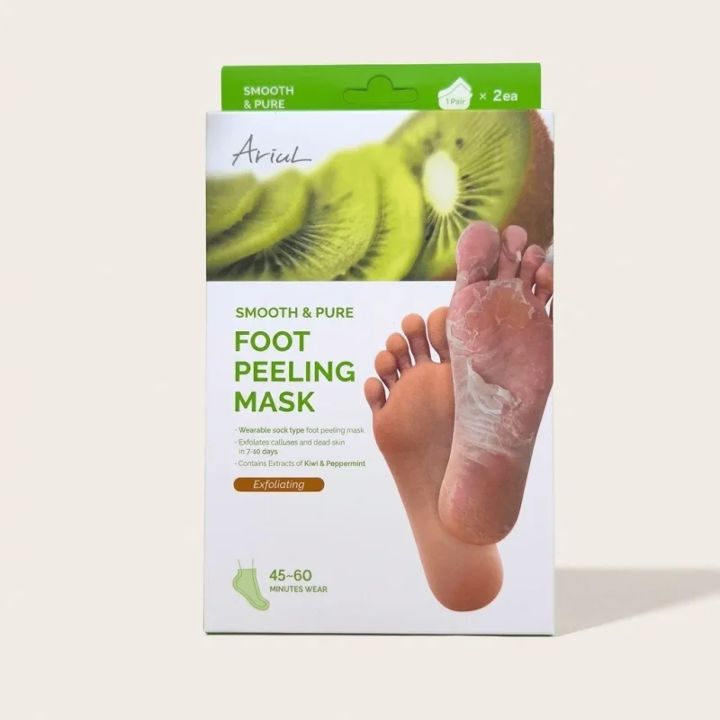 Ariul Smooth & Pure Kiwi Exfoliating Foot Peeling Mask, 2 Pairs - Main Image
