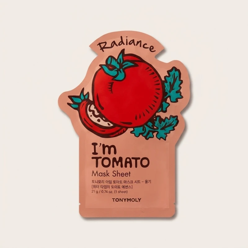 TONYMOLY I'm Tomato Mask Sheet — Radiance and Revitalizing Skin Care - Main Image