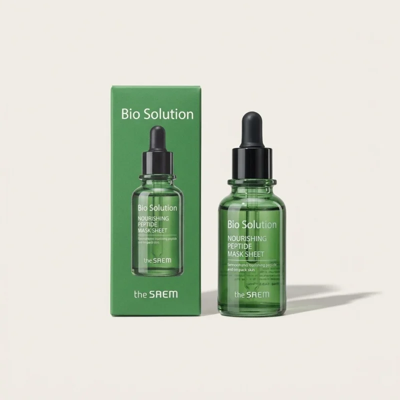 THE SAEM Bio Solution Nourishing Peptide Mask Sheet for Skin Vitality - Main Image