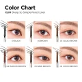 CLIO Sharp So Simple Waterproof Pencil Liner 03 Black Brown - Slim 2mm Tip 6