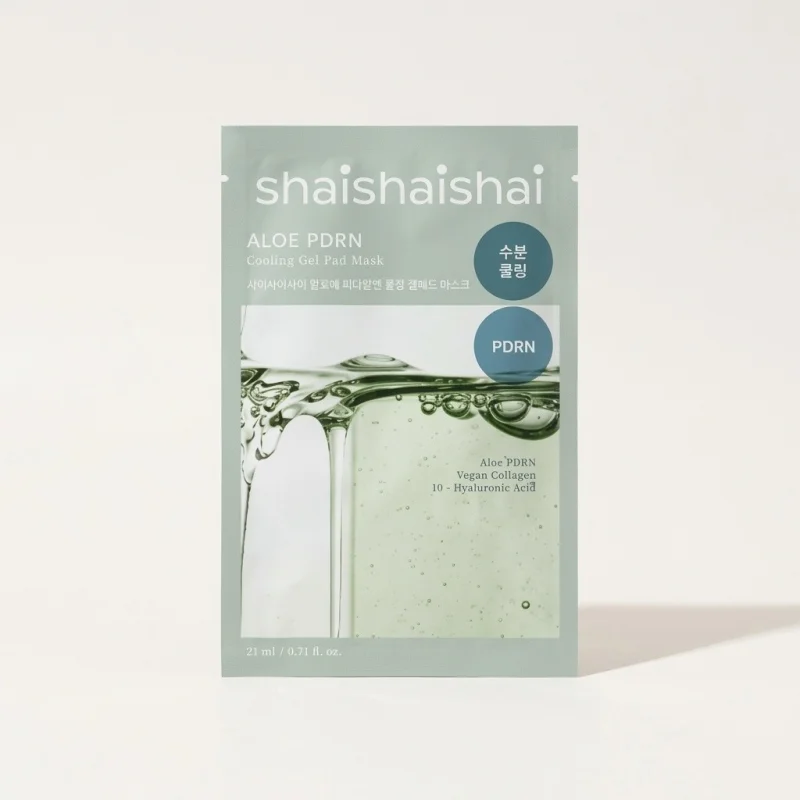 SHAISHAISHAI Aloe PDRN Cooling Gel Pad Mask for Soothing and Hydration, 25ml - Main Image