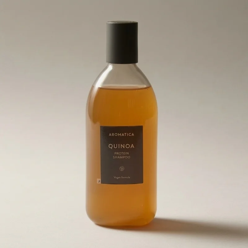 AROMATICA Quinoa Protein Shampoo 400ml - Strengthening for Damaged Hair - Main Image