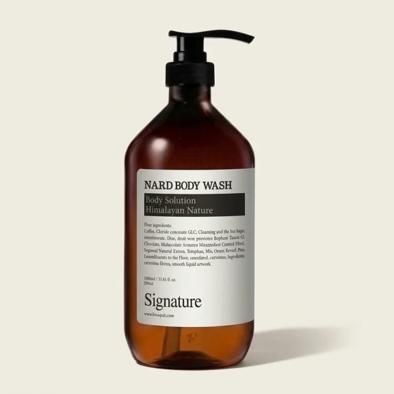 BOUQUET GARNI Nard Body Wash Signature 1000ml - Himalayan Herb Scent - Main Image