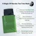Naruko Tea Tree Shine Control & Blemish Clear Mask - 8 Sheets 3