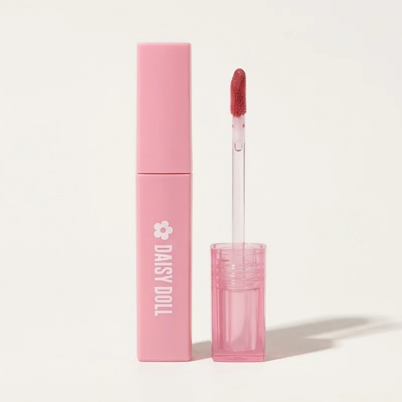 DAISY DOLL Watery Lip Tint R-02 - High-Moisture Glossy Finish Lip Stain - Main Image