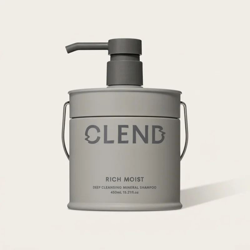 CLEND Rich Moist Deep Cleansing Mineral Shampoo, 450ml - Main Image