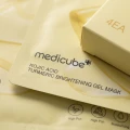 Medicube Kojic Acid Turmeric Brightening Gel Mask - 4 Sheets for Radiant Glow 2
